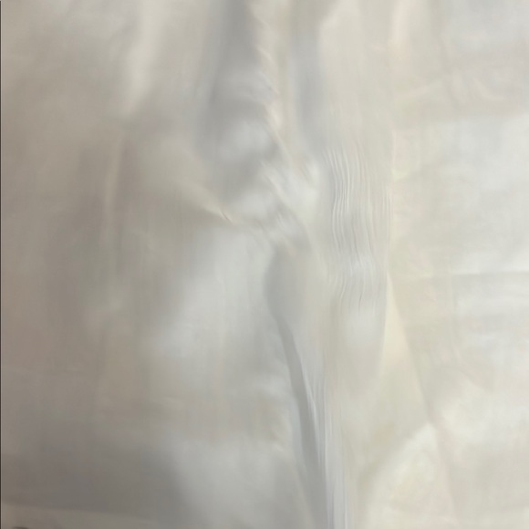 White Kids Dress with Floral Embroidery - Picture 6 of 7